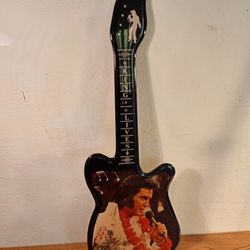 Elvis Presley Lacquered Shaped Guitar 