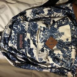 Floral Jansport Backpack