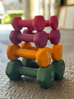 Dumbbells set - Pair of 2,3,5 8 lbs