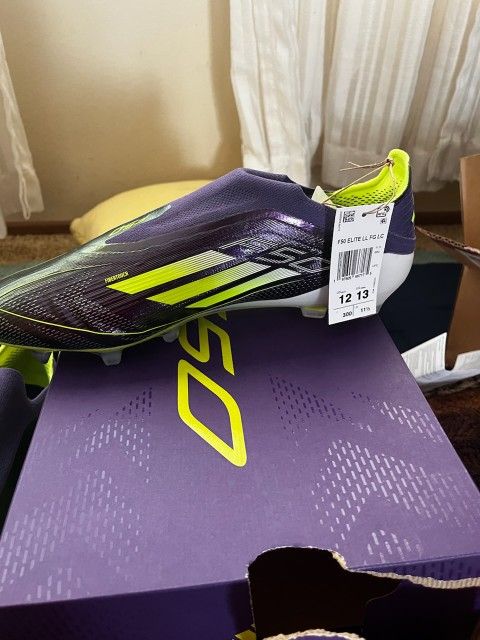 Addidas F50 Purple Soccer Cleats