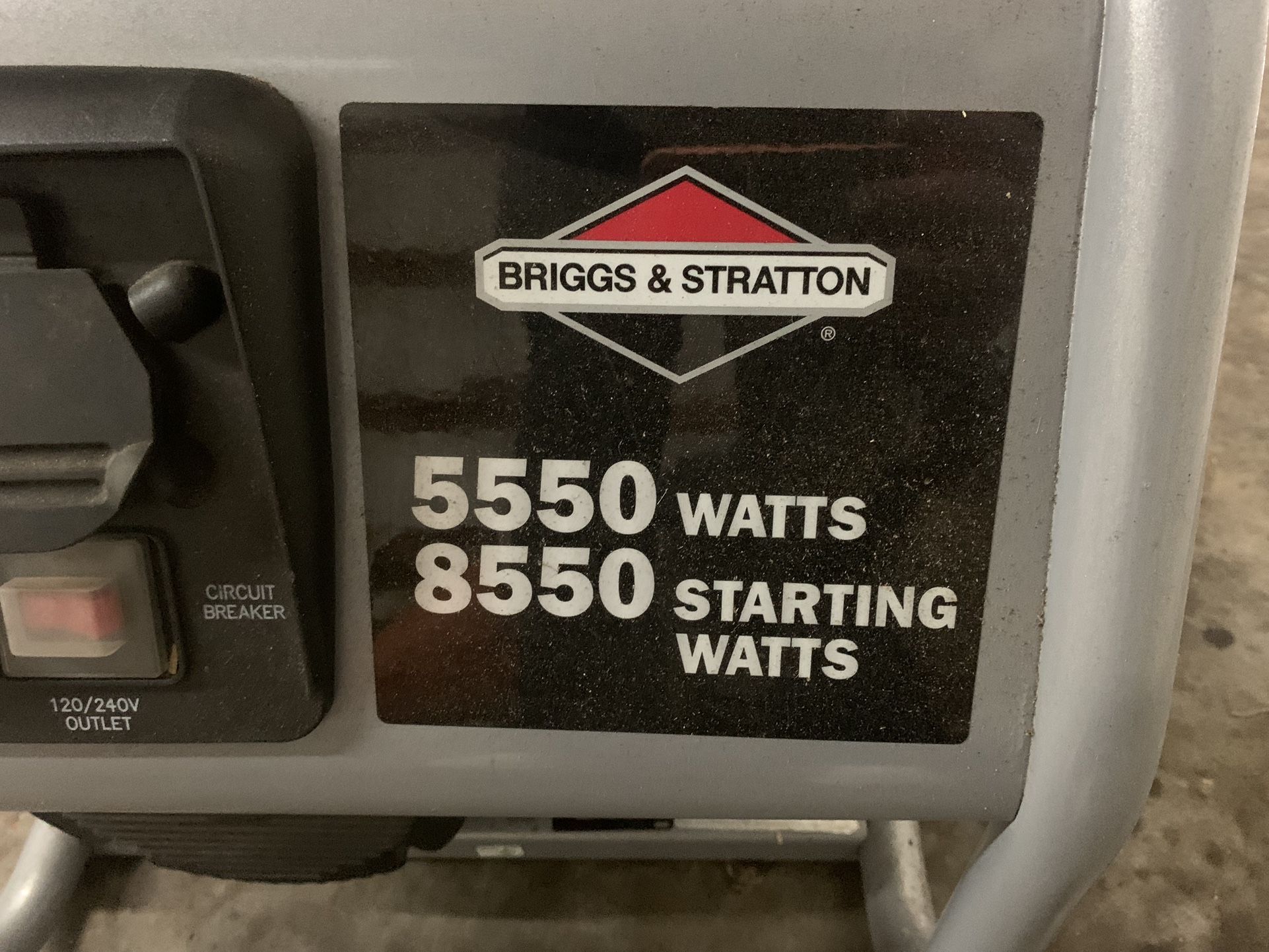 5550 Watt Generater