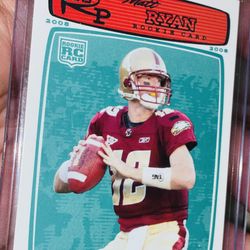 Matt Ryan RC & Michael Jenkins Gold /50 #ed FALCONS