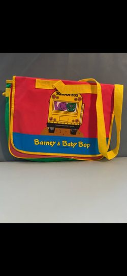 1992 Barney and Baby Bop bag
