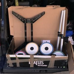 Beatles Rockband Xbox 360 Set ( Incomplete) New