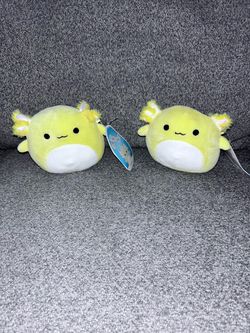 Treyton the Yellow Axolotl