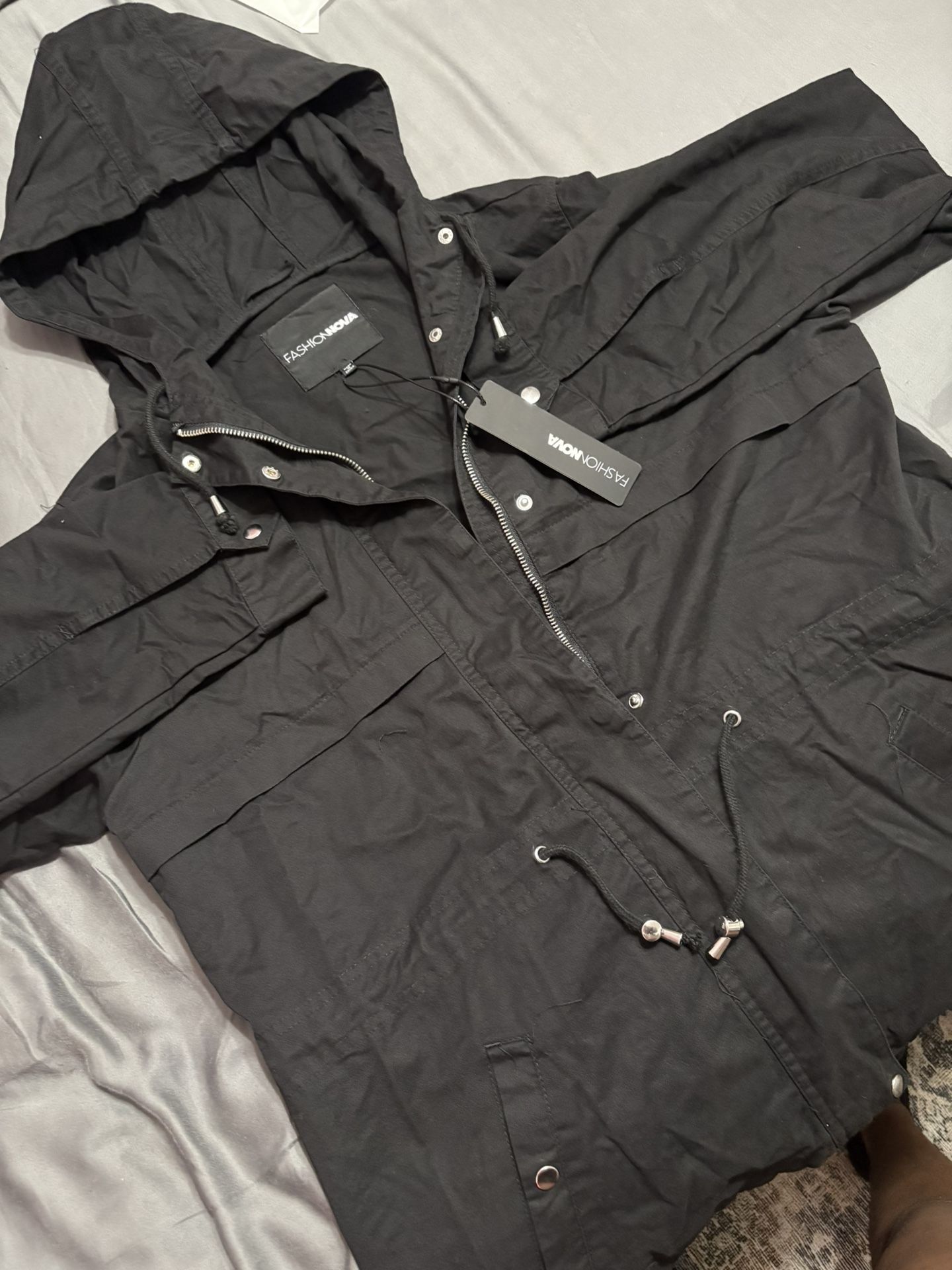Black Rain And Winter Jacket Size L