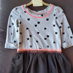 Kitten Halloween 🎃 Dress 12 Month