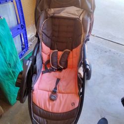 Stroller And A Car Seat