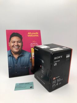 Sony FE 50mm F1.4 GM Lens