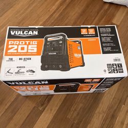 ☆BrandNew Vulcan Protig 205 Digital Welder ☆ In UnOpened Box ☆ NEVER USED ☆ ( Tigwelder Tig Welder Stick Mig Gas Miller Lincoln ESAB Hobart)