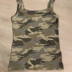 American Eagle Outfitters Everyday Camo Tank