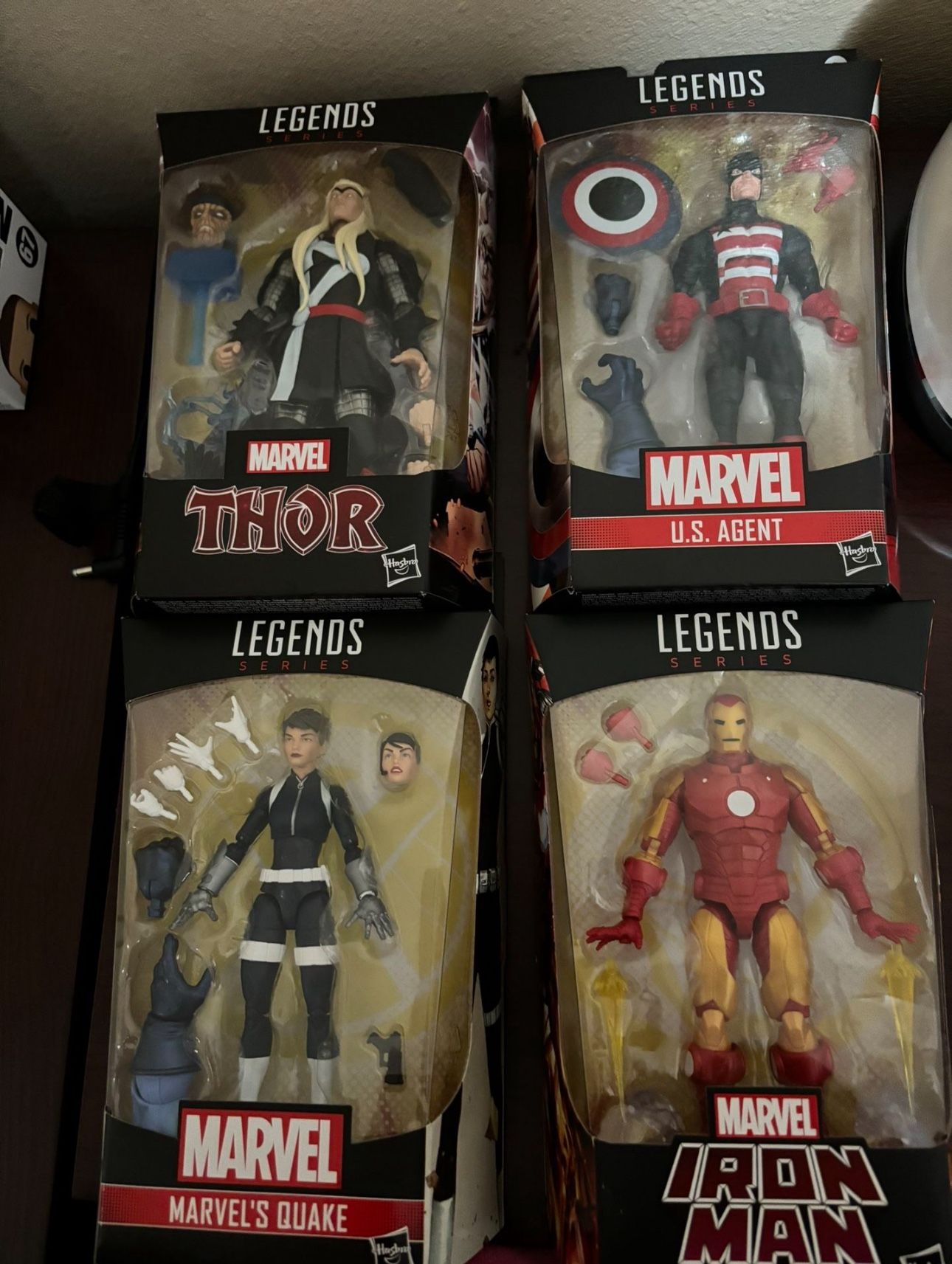 Marvel Legends Lot Of 7 BAF Marvel's Controller