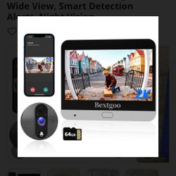  Bextgoo 2K Video Door Ring 