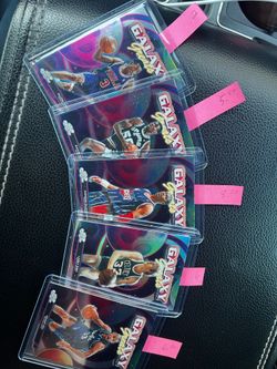 NBA Cards Lot (Topps Chrome Cosmic Galaxy Greats Inserts)