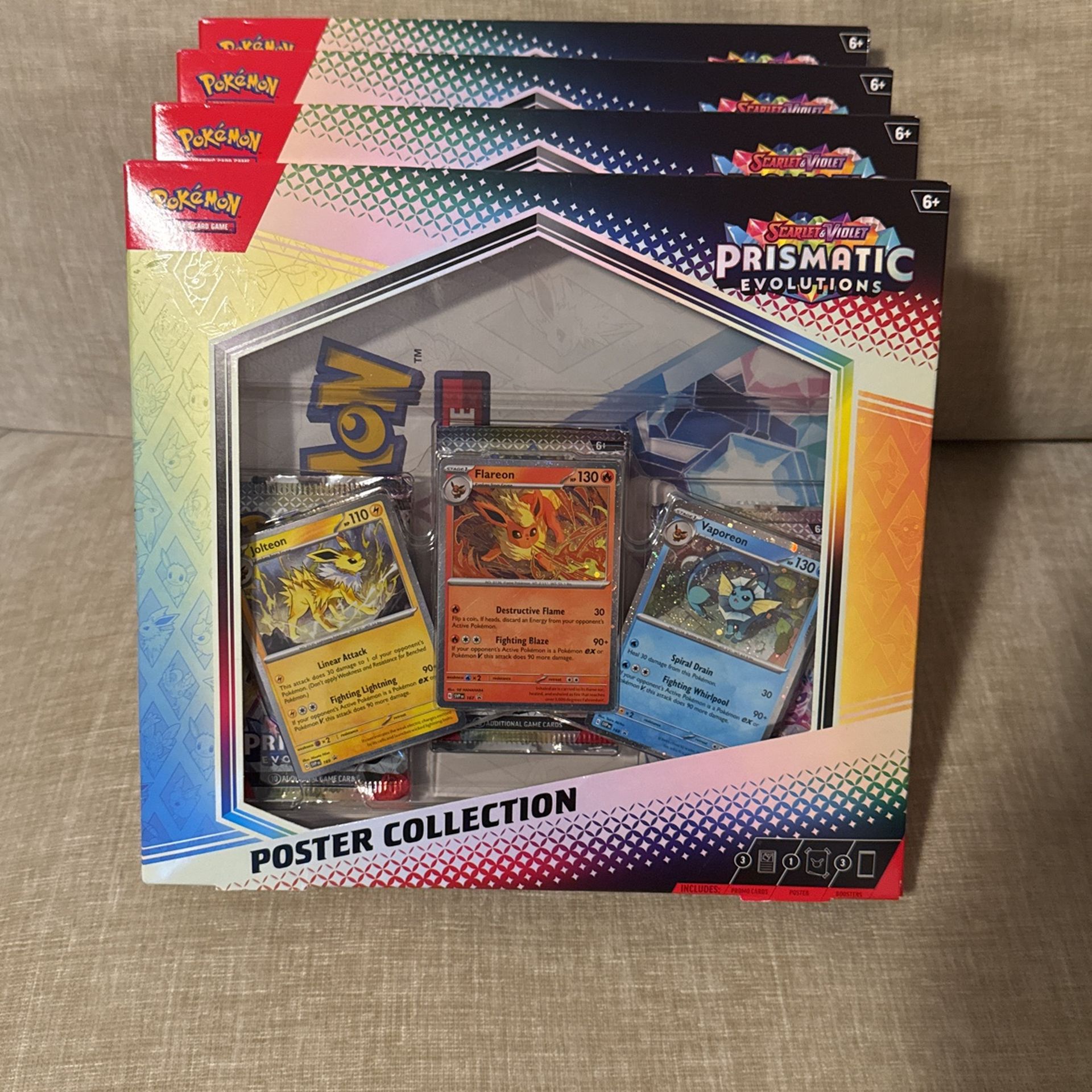 Prismatic Evolution Poster Collection