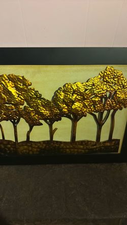 Metal copper artwork