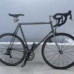 Vintage Italian Biemmezeta Columbus Steel Road bike - Campagnolo and SRAM 