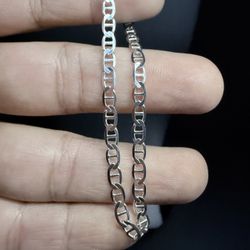 925 Silver Mariner Bracelet 7”