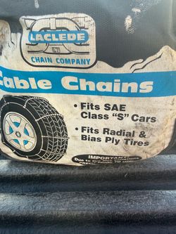Laclede Cable Tire Chains SAE Class S