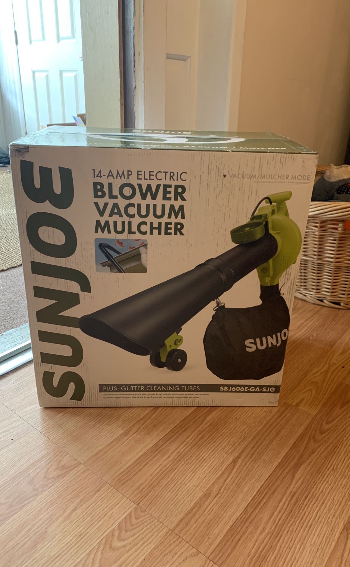 Sun Joe 4-in-1 Electric Leaf Blower, Mulched, Vacuum & Gutter Cleaner $90 OBO