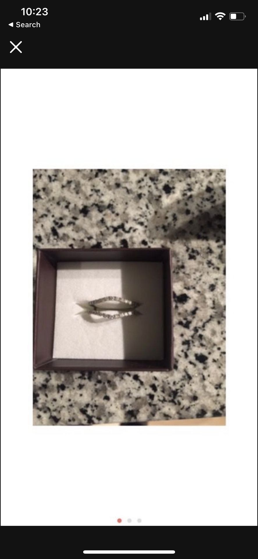 Reduced! Double Diamond Band 
