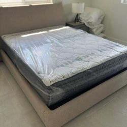 NEW MATTRESS FULL SIZE PILLOW-TOP WITH BOX SPRING 