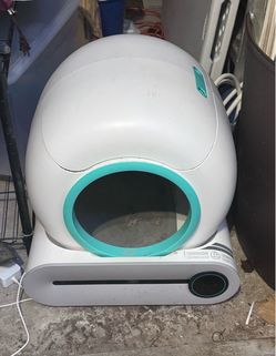Famree Smart Self Cleaning Cat Litter Box Auto - Green
