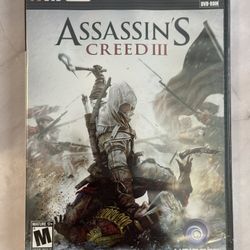 Assassin’s Creed 3 For PC DVD Video Game