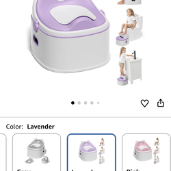 New in box 3 in 1 toddler potty training  toilet for girls