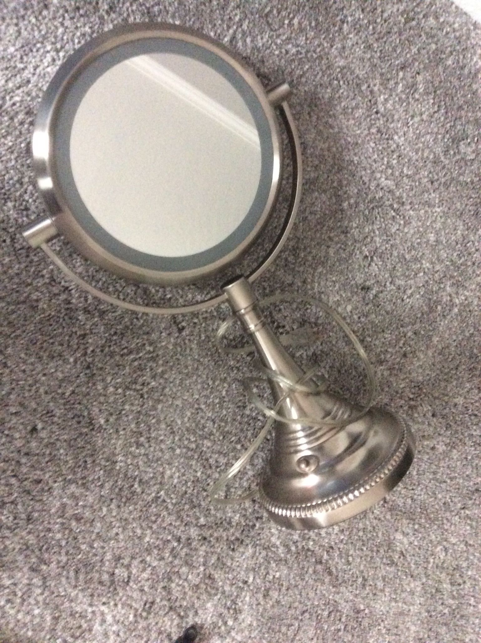 Mirror       Natural Daylight LED  Vanity Makeup MIRROR Dual Sided 1x10x No Box