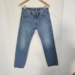 Levi's 501 Men's Original Fit Jeans - Blue Men's Size W29 L30