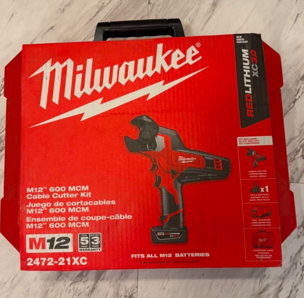 Milwaukee New Cable Cutter M12