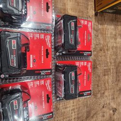 Millwake M18 5.0 Bateries $70 Each Or 2 For $130