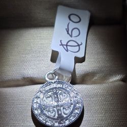 925 silver san benito Pendant 100% plata