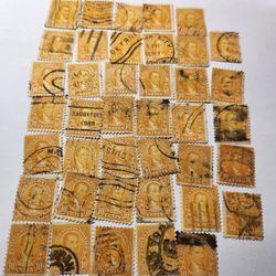 #2407, LOT OF JAMES MONROE 10 CENTS US STAMP. 40 STAMPS 