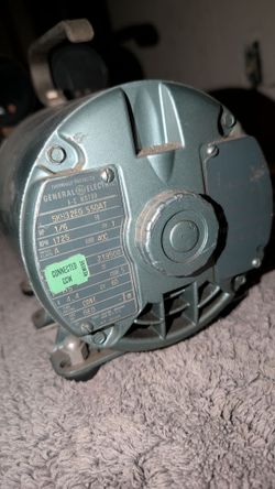 Vintage Gast General Electric Vacuum Pump 5KH32EG550AT 1/6 HP 115V tested and working