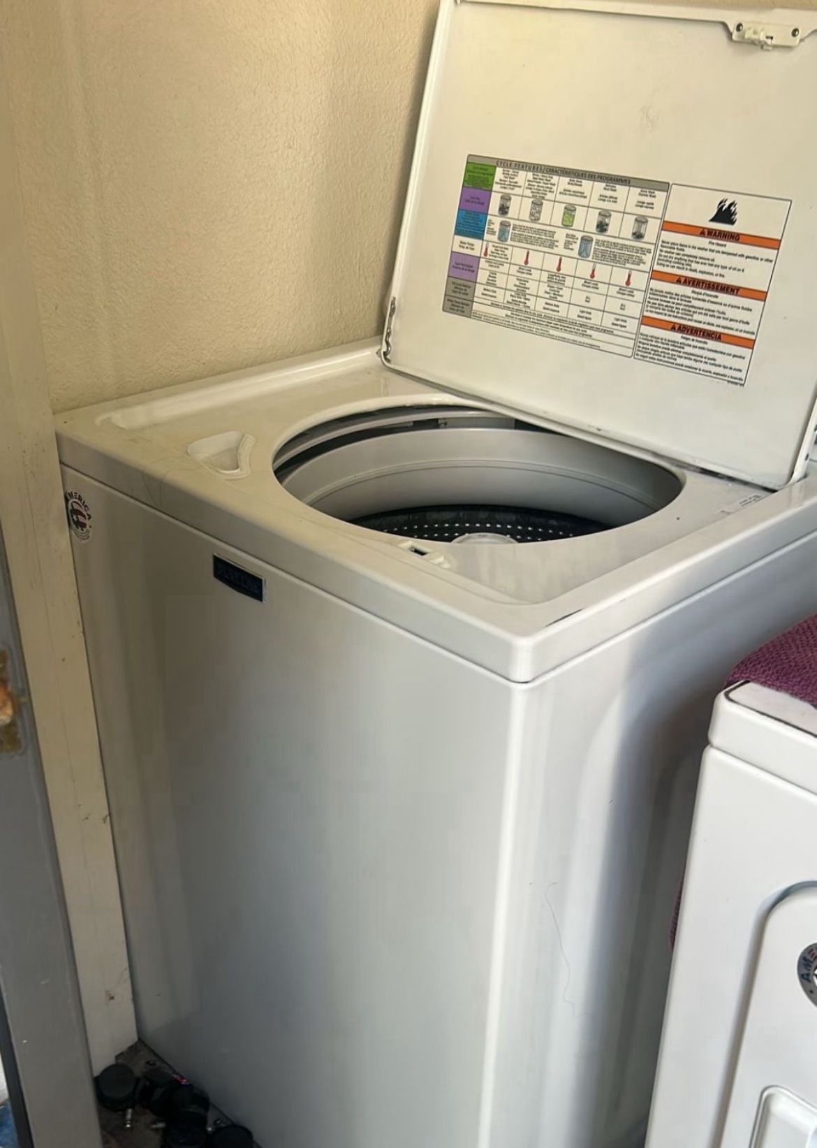 Maytag Washing Machine And Dryer