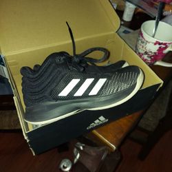 Adidas Black Basketball Shoes Size 1