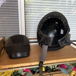 Black helmet