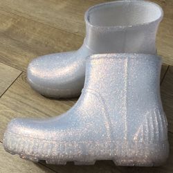 UGG Boots Glitter Rain Boots Women’s Size 8
