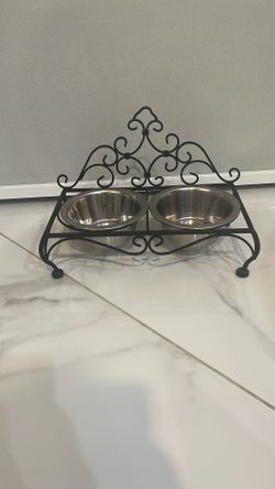 Dog Feeding Bowl Set