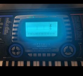 Optimus MD 1200 keyboard with stand
