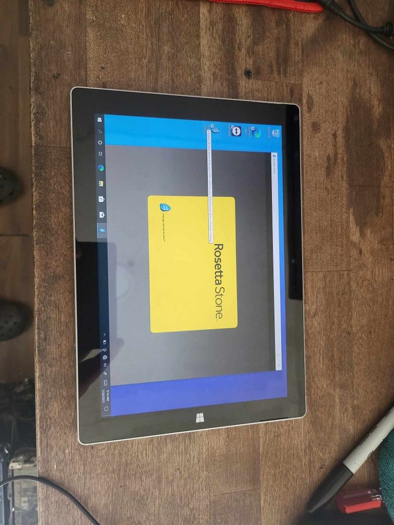 Rosetta Stone Tablet Microsoft Surface Aprende Ingles!