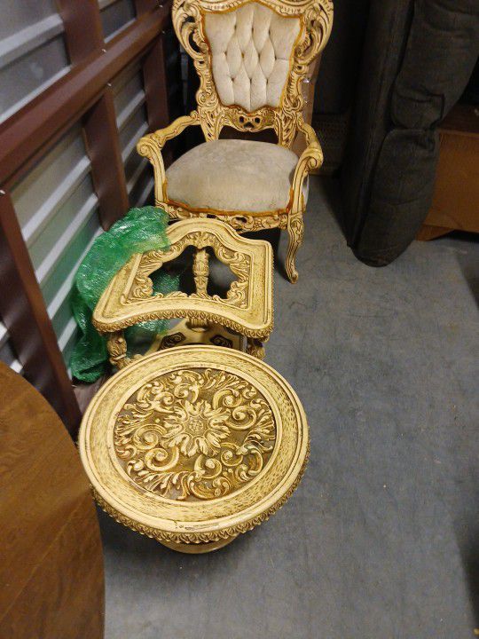 Victorian Chair and tabled