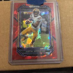 2023 Panini Prizm Draft Pick RC Justin Jefferson