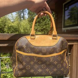 Vintage Louis Vuitton Monogram Travel Handbag