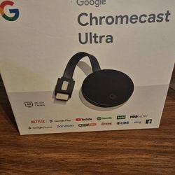 Chromecast Ultra 4k 