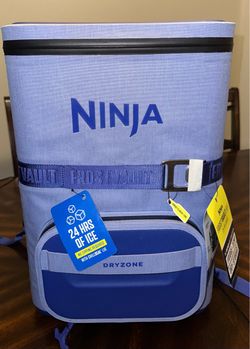 Ninja Outdoor FrostVault Go 24 Can Backpack Soft Cooler FF124PR - Blueberry
