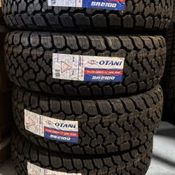 (4) - 31x10.50x15 Otani SA2100 All Terrain Tires