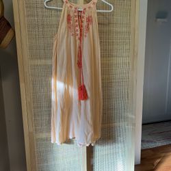 Anthropologie Mermaid Desert Rose Beach Dress 